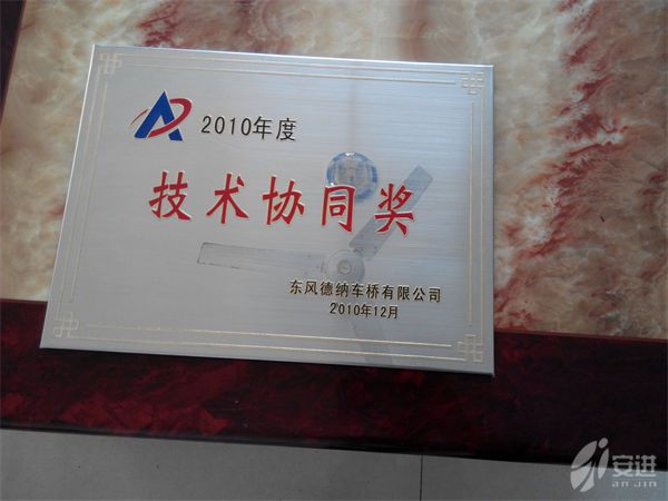 德納2010技術(shù)協(xié)同獎